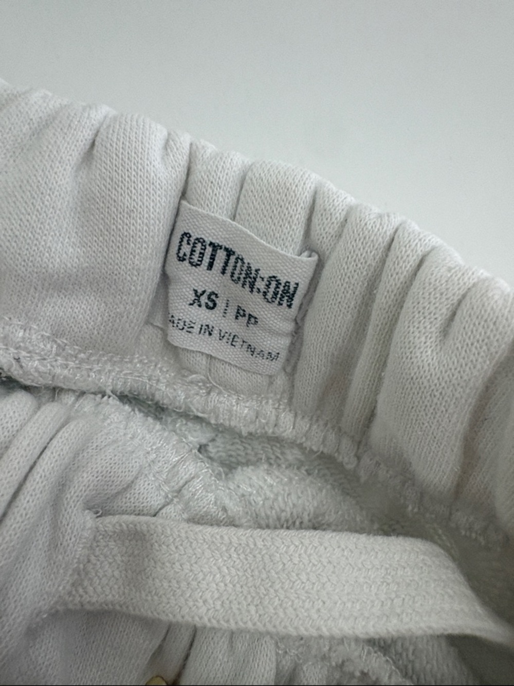 Cotton On white Wide-Leg Sweatpants - Picture 4 of 4
